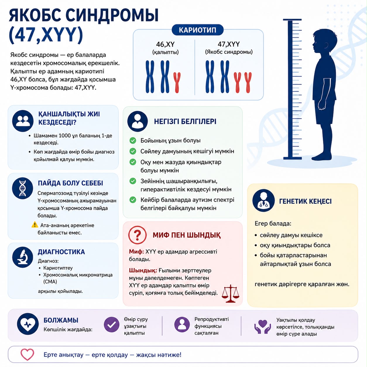 🧬 Синдром Якобса (47,XYY)